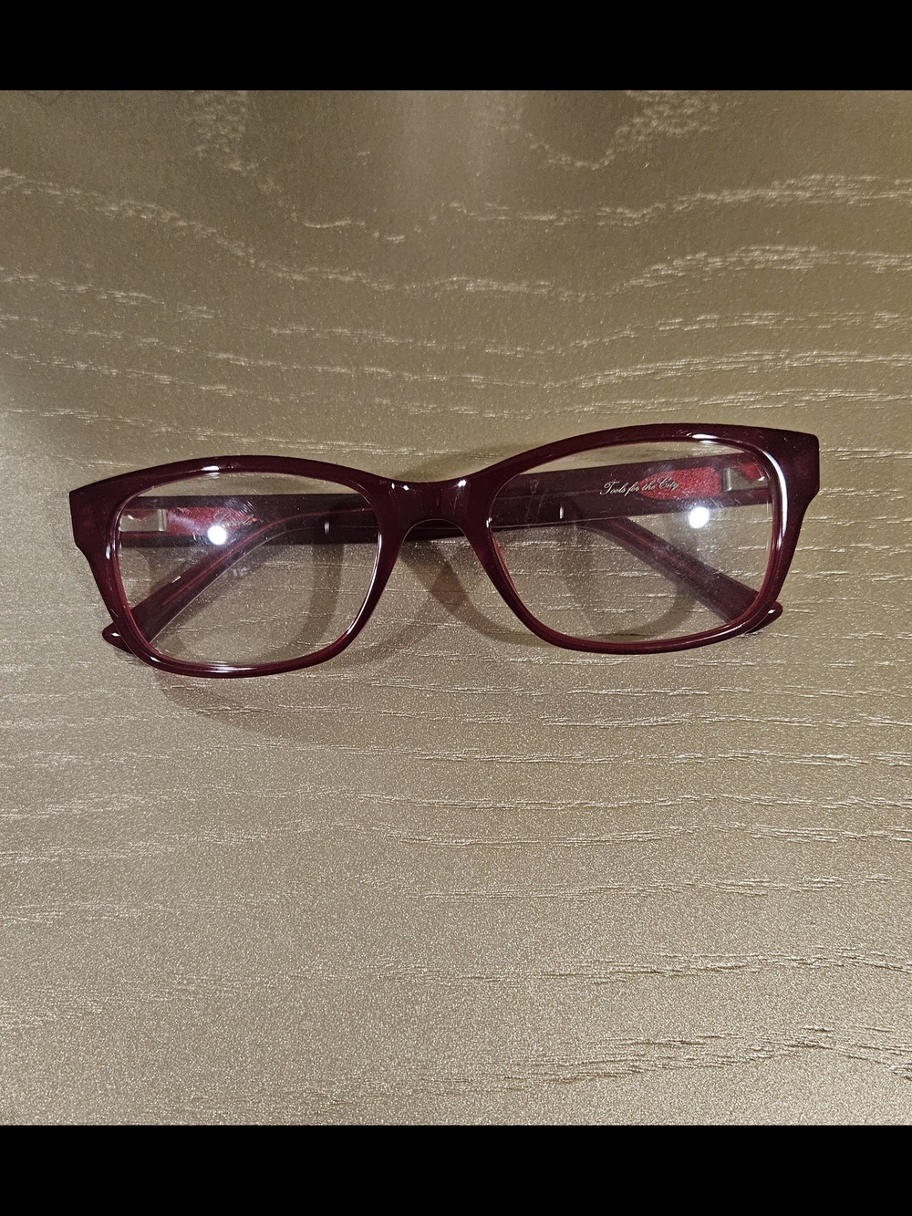 Lexxola Red Tools For The City Glasses Frames